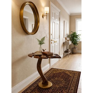 Sheesham Wood Asymmetrical <b>Rectangle</b> <b>Side</b> <b>Table</b> Modern Design Handmade Durable Tabletop Living Room Furniture Wholesale India - Product Image 1