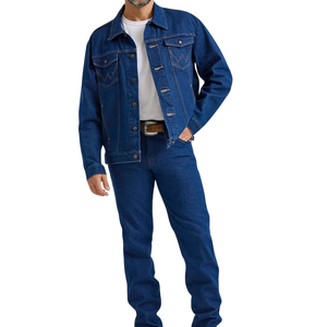 Veste en jean décontractée pour homme, 100% coton, confortable, vente en gros, personnalisable, échantillon gratuit, meilleure qualité - Product Image 5