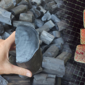 Briquettes de bambou de haute qualité, prix d'usine, en vrac, inodores, longue durée de combustion, écologiques, combustible pour barbecue, pour usage domestique et industriel - Product Image 1