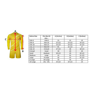 Maillots de football d'équipe personnalisés avec logo, shorts, kit, imperméable, protection UV, respirant, 100% polyester, t-shirts de gardien de but - Product Image 5