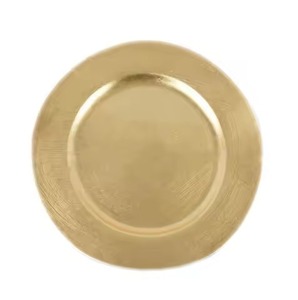 Assiette décorative ronde en laiton, faite à la main, gravée, style chinois traditionnel, vaisselle en métal pour la table de la maison - Product Image 5