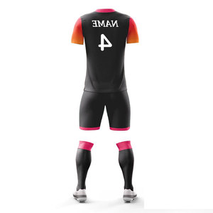 เสื้อเจอร์ซีย์พิมพ์ลายดิจิทัลแบบรักษ์โลกสำหรับผู้ใหญ่ ชุดบาสเก็ตบอลชาย ชุดกีฬาถักนิตติ้ง ชุดฟุตบอลแบบยูนิเซ็กซ์ - Product Image 3