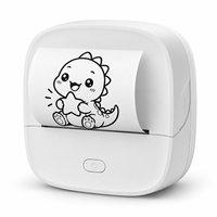 Printer Stiker Mini Bluetooth Portabel B23 203DPI Printer Thermal Tanpa Tinta untuk Kerajinan DIY, Catatan Belajar, dan Jurnal