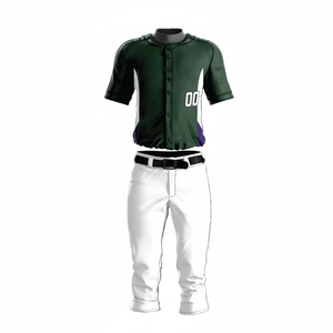 Best Design Custom Made Breathable Quick Dry Polyester <b>Baseball</b> Uniforms High Quality Team Wear Private Label <b>Sets</b> Printed Style - Product Image 1