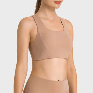 Top Deportivo Personalizado de Cuatro Vías Elásticas para Mujer, Tallas S, M, L, Espalda Cruzada, Liso, para Gimnasio, Fitness, Entrenamiento, Sujetador Deportivo - Product Image 5