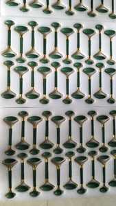 High Grade Green Jade <b>Crystal</b> Gemstone Face Massage Rollers Wholesale Price Facial Tool Jade Massage Roller in Bulk - Product Image 4