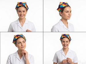 Doctor Surgical Knitted Eco-Friendly Nursing <b>Scrub</b> <b>Cap</b> for Hospital Staff Nurses with Customization - Product Image 3