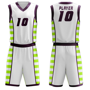 Uniforme de Baloncesto Personalizado para Hombre y Mujer, Conjunto de Camiseta y Pantalones Cortos Reversibles, Kit de Equipo, Proveedor OEM - Product Image 3