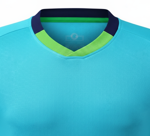 Conjunto de Camiseta de Fútbol Sublimada Personalizada para Hombre, Amarilla, de Poliéster que Absorbe la Humedad, Manga Corta, Cuello Redondo, Ropa Deportiva para Toda Temporada - Product Image 5