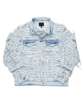 แจ็คเก็ตยีนส์ผู้ชายสไตล์คลาสสิก เหมาะสำหรับใส่ลำลอง และเป็นตัวเลือกแจ็คเก็ตฤดูหนาวที่อบอุ่น - Product Image 5