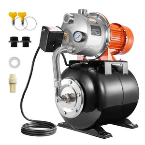 Pompa di Sollevamento Acqua Automatica per Pozzi Poco Profondi da 1.6 HP, 1320 GPH, Pressostato 30/50 PSI - Product Image 1