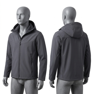 Veste polaire légère brodée pour homme et femme, chaude, imperméable, coupe-vent, pour activités de plein air, randonnée, camping, hiver - Product Image 4