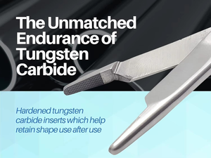 Portaagujas Olsen-Hegar Premium TC - Mordazas de Carburo de Tungsteno con Tijeras de Sutura Integradas, Portaagujas Olsen-Hegar Reutilizable - Product Image 5