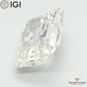 Diamante CVD Cultivado en Laboratorio de 5.00 CT, Corte Radiante, Color G, Claridad VVS2, Certificado IGI, para Regalo de Boda - Product Image 3