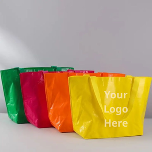 Sac de courses écologique en PP tissé, personnalisé avec poignée longue, impression OEM/ODM, vente en gros d'usine - Product Image 6