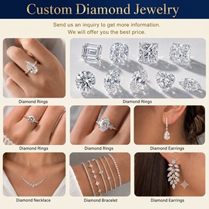 Diamants de laboratoire CVD HPHT taille poire, forme goutte d'eau, D-G VVS VS1, 0,50 carats au total, 5 carats, certifiés IGI, pour la fabrication de bijoux - Product Image 6