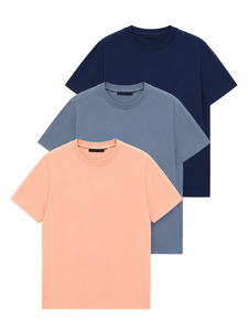 Camiseta de Manga Corta para Hombre, 300g, 100% Algodón Orgánico, Corte Regular, con Logotipo Personalizado Serigrafiado, 2026 - Product Image 5