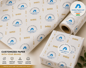 Wholesale Eco-Friendly <b>Waterproof</b> Disposable Double-Sided Custom Printed Tissue Paper Premium Quality Gift Packaging Branded - Product Image 1