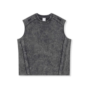 Camiseta sin Mangas para Hombre ANCHOR CLOTHING COMPANY, 100% Algodón, Estilo Deportivo, Cuello Redondo, Camiseta Musculosa para Gimnasio y Entrenamiento, Transpirable - Product Image 5