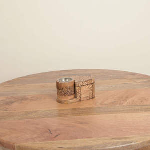 Luxury Wooden Bakhoor Censer Incense Burner with Storage <b>Box</b> Handmade Oud Charcoal Holder Arabic Ramadan <b>Eid</b> <b>Gift</b> OEM Wholesaler - Product Image 4