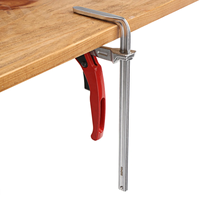 Pince à barre réglable à dégagement rapide, type F, en acier inoxydable chromé, en pouces, pour menuiserie et soudure, prix usine