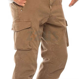 Pantalones Cargo para Hombre a la Moda, Pantalones Cargo Ajustados, Cómodos, Transpirables, Lavados, Pantalones Cargo Casuales para Hombre - Product Image 5