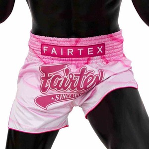 Shorts de boxe Muay Thai pour hommes Fair Tex, best-sellers en gros, imprimé bleu et violet, satiné, taille élastique durable, style sportif - Product Image 3