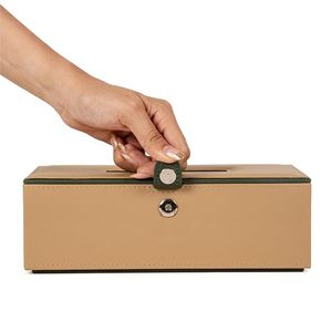 Boîte à mouchoirs en cuir pour voiture, support de mouchoirs en papier pour voiture, compatible avec toutes les voitures, boîte à mouchoirs de bureau - Product Image 2