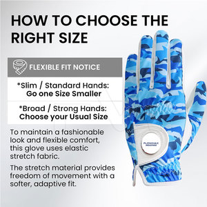 Accessoires de sport, gants de golf de style nouveau, impression de logo personnalisée, gants de golf en vente, gants de golf tendance - Product Image 3