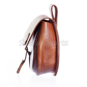 Étui de ceinture en cuir véritable de haute qualité pour ciseaux de barbier, pochette pour outils de coiffure, accessoires, support de ceinture de taille ou d'épaule - Product Image 5