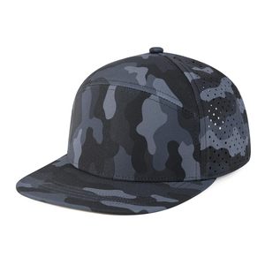 Gorra de Camuflaje de 6 Paneles con Cierre a Presión, Malla Transpirable, Ajustable, Unisex, Estilo Urbano, para Adultos, Primavera/Verano, Casual - Product Image 2