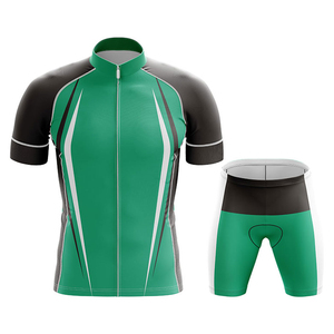Ensemble de vêtements de cyclisme à marque privée, maillot et short en polyester respirant avec logo personnalisé, fabricants de vêtements, service OEM - Product Image 1