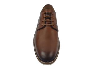 Chaussures Oxford synthétiques marron pour hommes, bout rond, à lacets, respirantes, légères, toutes saisons, style marche - Product Image 5