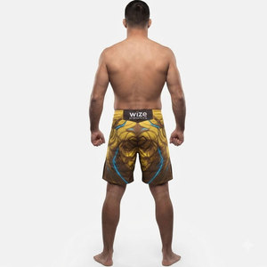Custom Made Hot Selling MMA Fighting Rash Guard Full Printed Professional Training Fashion Wear For adults MMA Shorts - Product Image 3