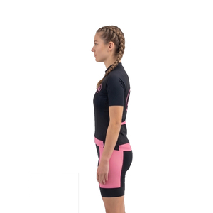 Conjunto de Ciclismo para Mujer con Cierre, Uniforme de Ciclismo de Verano, Traje de Ciclismo de Carreras, Sublimado, 100% Poliéster - Product Image 4