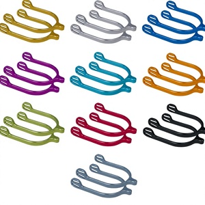 Pantalones de equitación ligeros 2026 con hermosos espuelas de cristal, acero y aluminio en colores ingleses. - Product Image 2