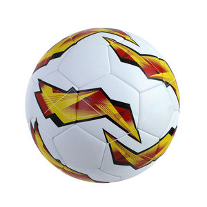 Balón de Fútbol Clásico de Cuero PU Termosellado, Duradero, Ligero, Ecológico, con Logotipo Personalizado, Tamaño Mediano, Alta Calidad - Product Image 2