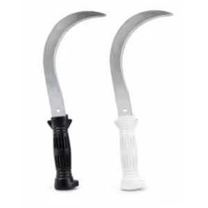 Professional Stainless Steel Curved <b>Sickle</b> Ergonomic Handle Black White Garden Harvest <b>Tool</b> | OEM Wholesale - Product Image 1