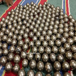 Bola de pirita dorada Natural al por mayor, bola de cristal de cuarzo Ager chispeante, piedra amarilla con energía curativa, estilo mascota de piedras preciosas - Product Image 5