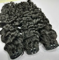 Extensiones de Cabello Rizado Birmano, Ondulado Natural, 100% Cabello Humano Virgen Remy Vietnamita, Calidad de Lujo, Donante Único, Cutícula Alineada