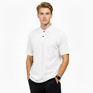 Chemises polo pour hommes de haute qualité, best-sellers, nouveau design, avec logo brodé, douces, respirantes, pour l'été. - Product Image 1