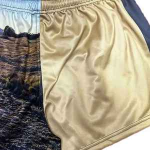 Vêtements d'entraînement de qualité supérieure, tissu respirant et absorbant l'humidité, coupe athlétique, shorts de course pour l'entraînement et la pratique - Product Image 3