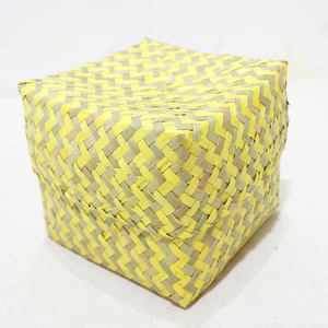 Caja de regalo de hoja de palma Natural de fábrica Artex Dong Thap, cesta de almacenamiento hecha a mano, artesanías decorativas de Vietnam - Product Image 2