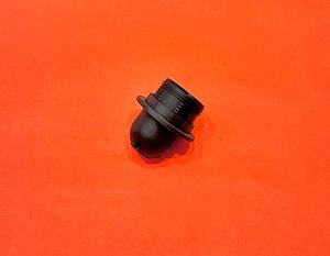 Amba Plastics DH-505 HT E27 Soporte de Rosca Parcial con Bloqueo Automático, 2 Núcleos, Plástico Negro, Accesorio de Iluminación Moderno - Product Image 1