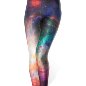 Leggings de yoga élastiques de haute qualité en polyester et élasthanne, leggings de compression pour femmes, leggings de sport à taille haute, leggings à sublimation - Product Image 3