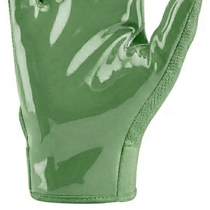Guantes de Fútbol Americano con Pedrería, Impresos y Adhesivos, Más de 1000 Pedrerías, Color Verde Claro, Venta al Por Mayor - Product Image 6