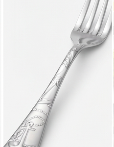 Ensemble de couverts en acier inoxydable au design d'ancre nautique, 4 pièces, finition miroir haute brillance, passe au lave-vaisselle, couleur argentée, pour usage domestique - Product Image 2