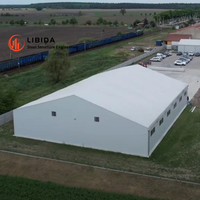 Entrepôt en acier à grande portée pour le stockage industriel de produits frais et la congélation