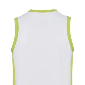 Camiseta de Baloncesto Reversible Personalizable, Talla Grande, Transpirable, de Secado Rápido, Corte Ajustado para Hombre, Sin Mangas, 100% Poliéster, Ropa Deportiva - Product Image 4