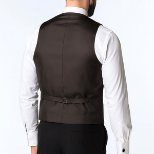 Chaleco Escocés Tartán OEM/ODM para Hombre, Chaleco a Cuadros para Boda, Traje Formal de Novio, Ropa Tradicional de las Tierras Altas - Product Image 3